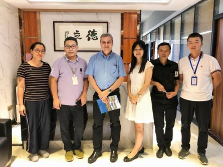 International Clients Visit Our Factory to Explore Cooperation in Home Massage Products